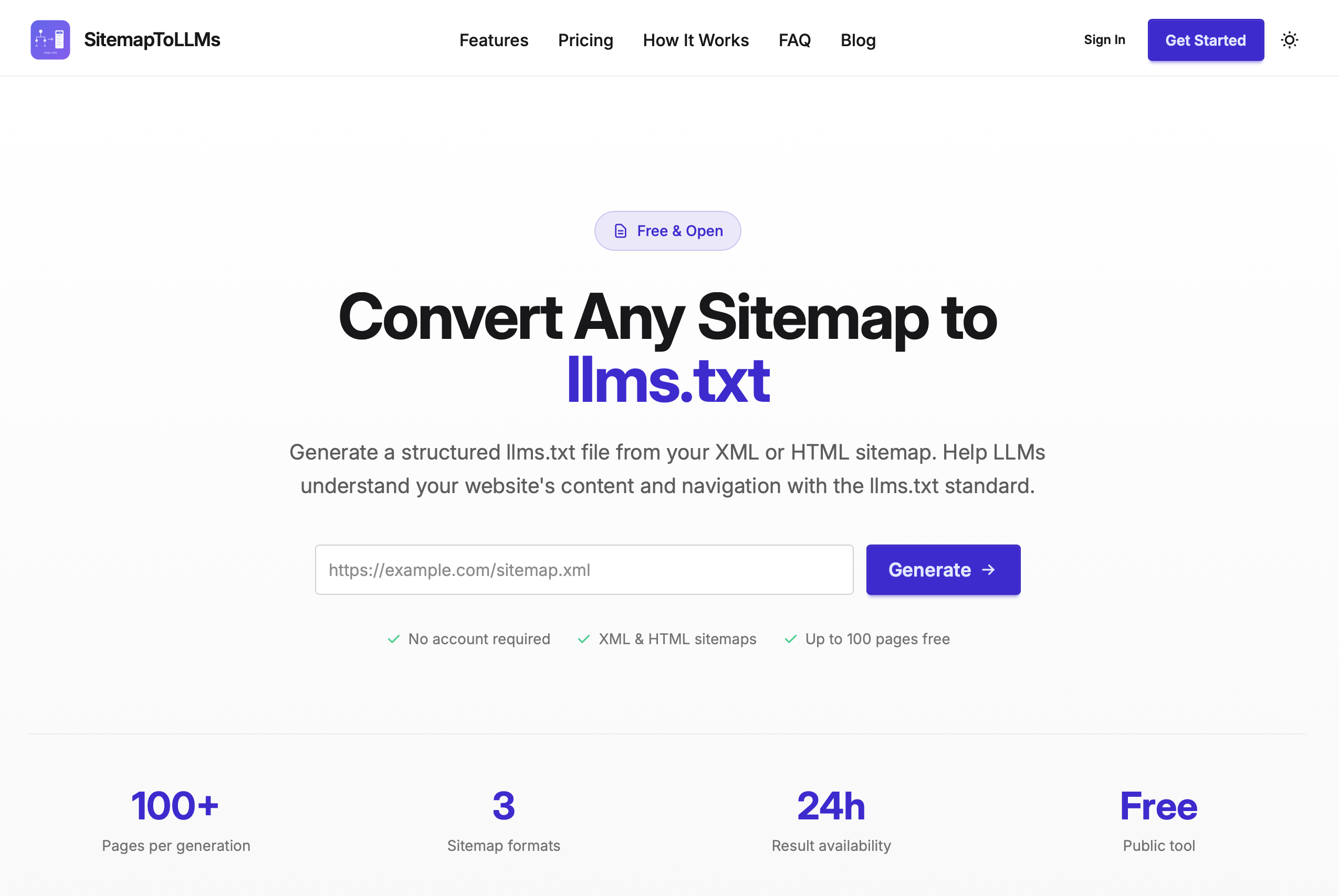 Introducing SitemapToLLMs: Automated llms.txt Generation From Your Sitemap